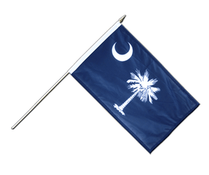 South Carolina - Hand Waving Flag 12x18"