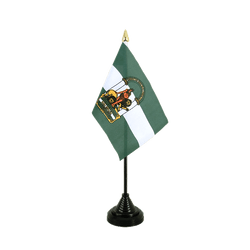 Tischflagge Andalusien - 10 x 15 cm