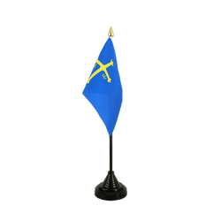 Asturies Mini drapeau de table 10 x 15 cm