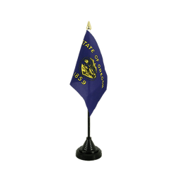 Oregon Tischflagge 10 x 15 cm