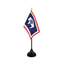 Tischflagge Wyoming - 10 x 15 cm