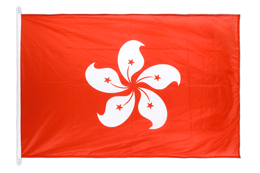 Hong Kong Hissfahne 100 x 150 cm