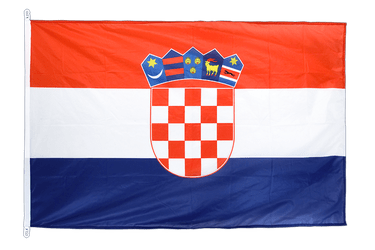 Kroatien Hissfahne - 100 x 150 cm