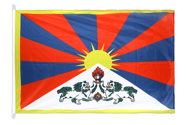 Fahne Tibet 30 x 45 cm Flagge 