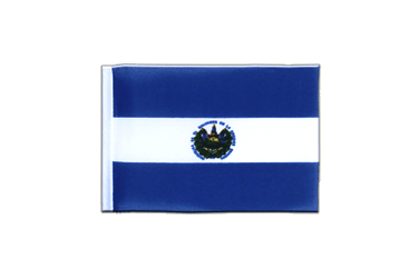 El Salvador Fähnchen - 10 x 15 cm