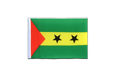 Sao Tome & Principe Fähnchen - 10 x 15 cm