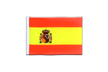 Spain with crest - Mini Flag 4x6"