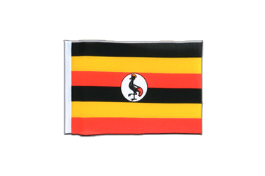 Uganda Fähnchen - 10 x 15 cm