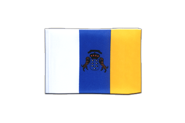 Tischflagge Kanaren Tischfahne Fahne Flagge 10 x 15 cm 