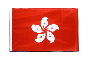 Hong Kong Hohlsaum Flagge PRO 60 x 90 cm