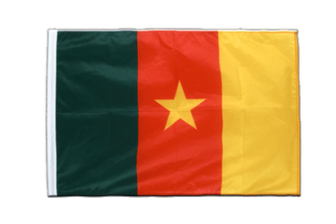 Kamerun Flagge - 60 x 90 cm Hohlsaum PRO