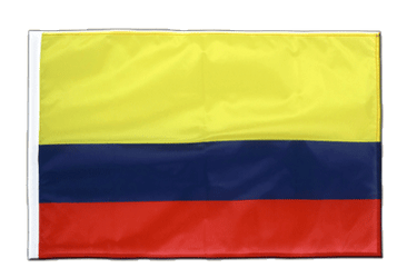 Kolumbien Hohlsaum Flagge PRO 60 x 90 cm