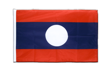 Laos Flagge - 60 x 90 cm Hohlsaum PRO