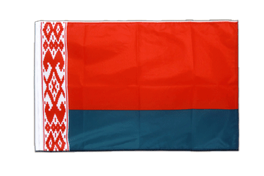 Weißrussland Hohlsaum Flagge PRO 60 x 90 cm
