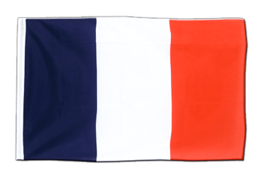 Frankreich Flagge - 60 x 90 cm Hohlsaum ECO