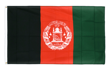 Afghanistan Hissflagge - 90 x 150 cm CV