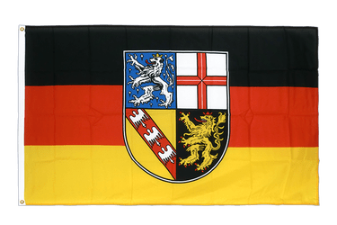 Saarland Hissflagge 90 x 150 cm CV