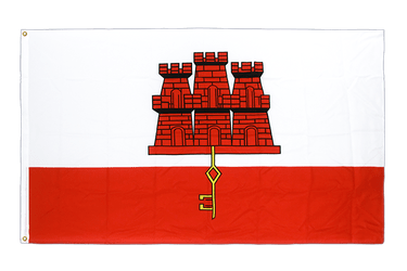 Gibraltar Hissflagge - 90 x 150 cm CV