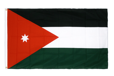 Jordanien Hissflagge - 90 x 150 cm CV