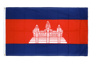 Cambodia Premium Flag 3x5 ft CV
