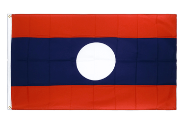 Laos Premium Flag 3x5 ft CV
