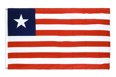 Liberia Hissflagge - 90 x 150 cm CV