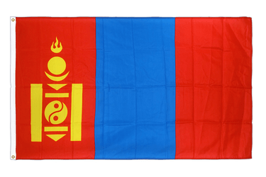 Mongolei Hissflagge - 90 x 150 cm CV