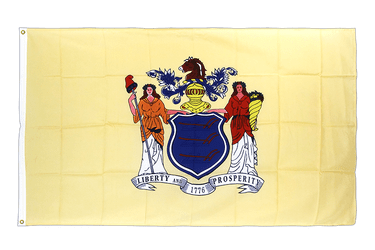 New Jersey Hissflagge - 90 x 150 cm CV