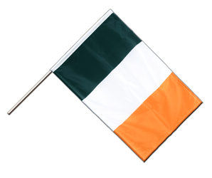 Hand Waving Flag Ireland - 2x3 ft PRO