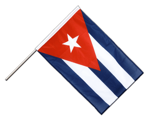 Cuba Hand Waving Flag PRO 2x3 ft
