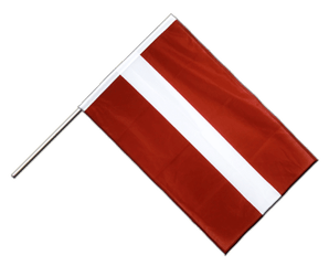 Latvia Hand Waving Flag PRO 2x3 ft