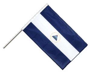Hand Waving Flag Nicaragua - 2x3 ft PRO