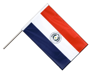 Hand Waving Flag Paraguay - 2x3 ft PRO