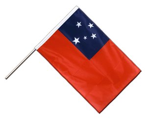 Hand Waving Flag Samoa - 2x3 ft PRO