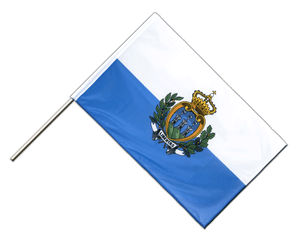 Stockflagge San Marino - 60 x 90 cm PRO