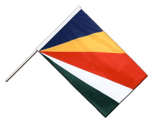 Seychelles Hand Waving Flag PRO 2x3 ft