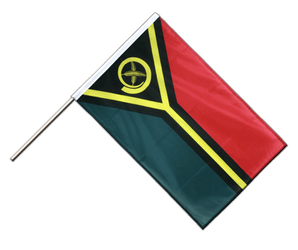 Vanuatu Hand Waving Flag PRO 2x3 ft