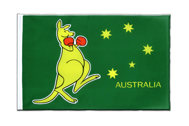 Känguru Flagge - 60 x 90 cm Hohlsaum ECO