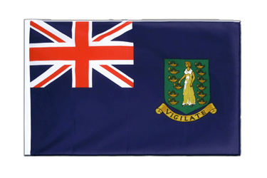 Britische Jungferninseln Hohlsaum Flagge ECO 60 x 90 cm