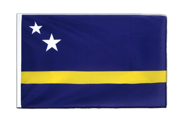 Curacao Flagge - 60 x 90 cm Hohlsaum ECO