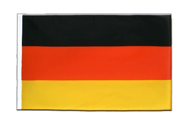 Deutschland Hohlsaum Flagge ECO 60 x 90 cm