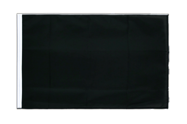 Schwarze Flagge - 60 x 90 cm Hohlsaum ECO