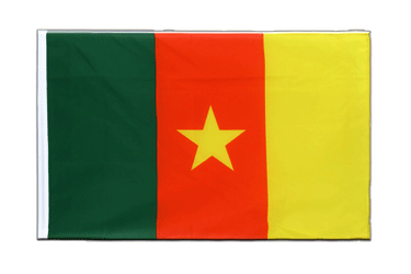Kamerun Flagge - 60 x 90 cm Hohlsaum ECO