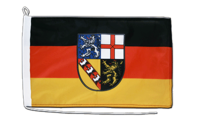 Bootsflagge Saarland - 30 x 45 cm