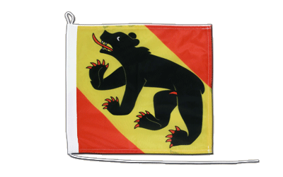Bootsflagge Bern - 30 x 30 cm