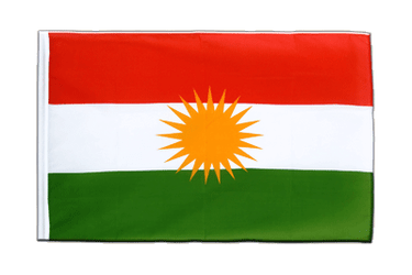 Drapeau Kurdistan Fourreau ECO - 60 x 90 cm