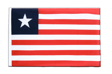 Liberia Flagge - 60 x 90 cm Hohlsaum ECO