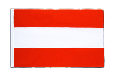 Österreich Flagge - 60 x 90 cm Hohlsaum ECO