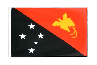 Papua Neuguinea Hohlsaum Flagge ECO 60 x 90 cm