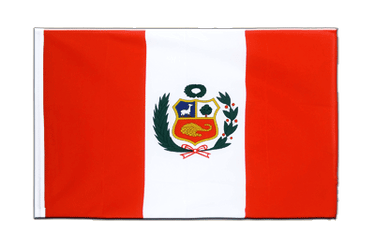 Peru Flagge - 60 x 90 cm Hohlsaum ECO